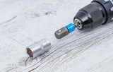 ELECTRIC DRILL ADAPTOR SET | COLOURED | 6.3 MM (1/4") DRIVE | 6.3 MM (1/4"), 10 MM (3/8"), 12.5 MM (1/2"), INTERNAL HEXAGON 6.3 MM (1/4") | 4 PCS. (20814)