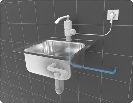 WATER HEATER KITCHEN TAP STROKKUR-1 (75930)