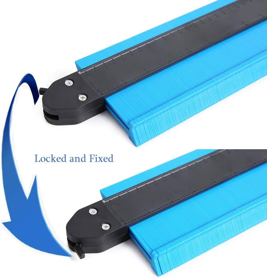 CONTOUR GAUGE / TEMPLATE / PROFILE TRACER | WITH LOCKING | 250 MM (CG10P)