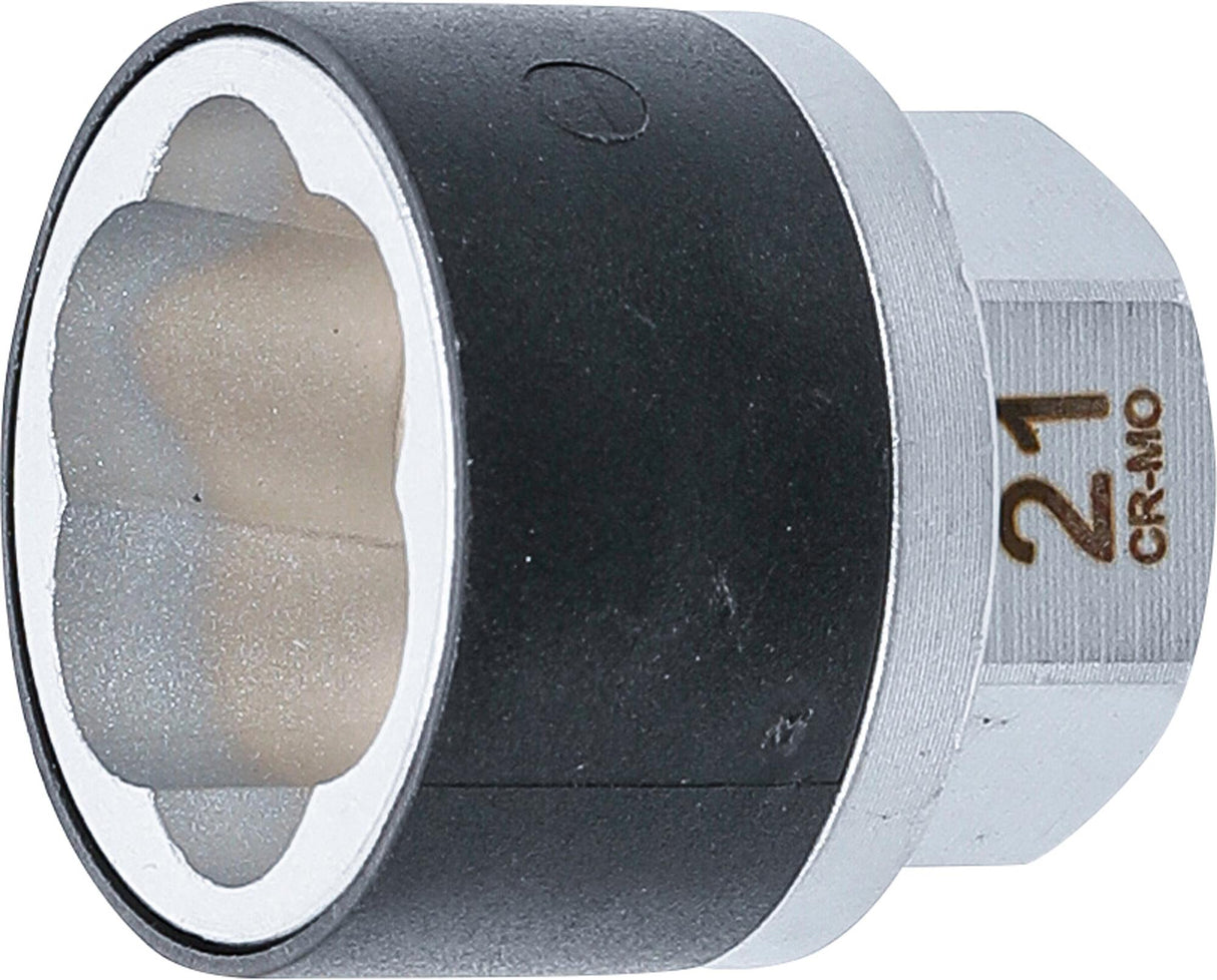 TWIST SOCKET (SPIRAL PROFILE) / SCREW EXTRACTOR | EXTERNAL HEXAGON DRIVE 21 MM | 21 MM (7510-21)