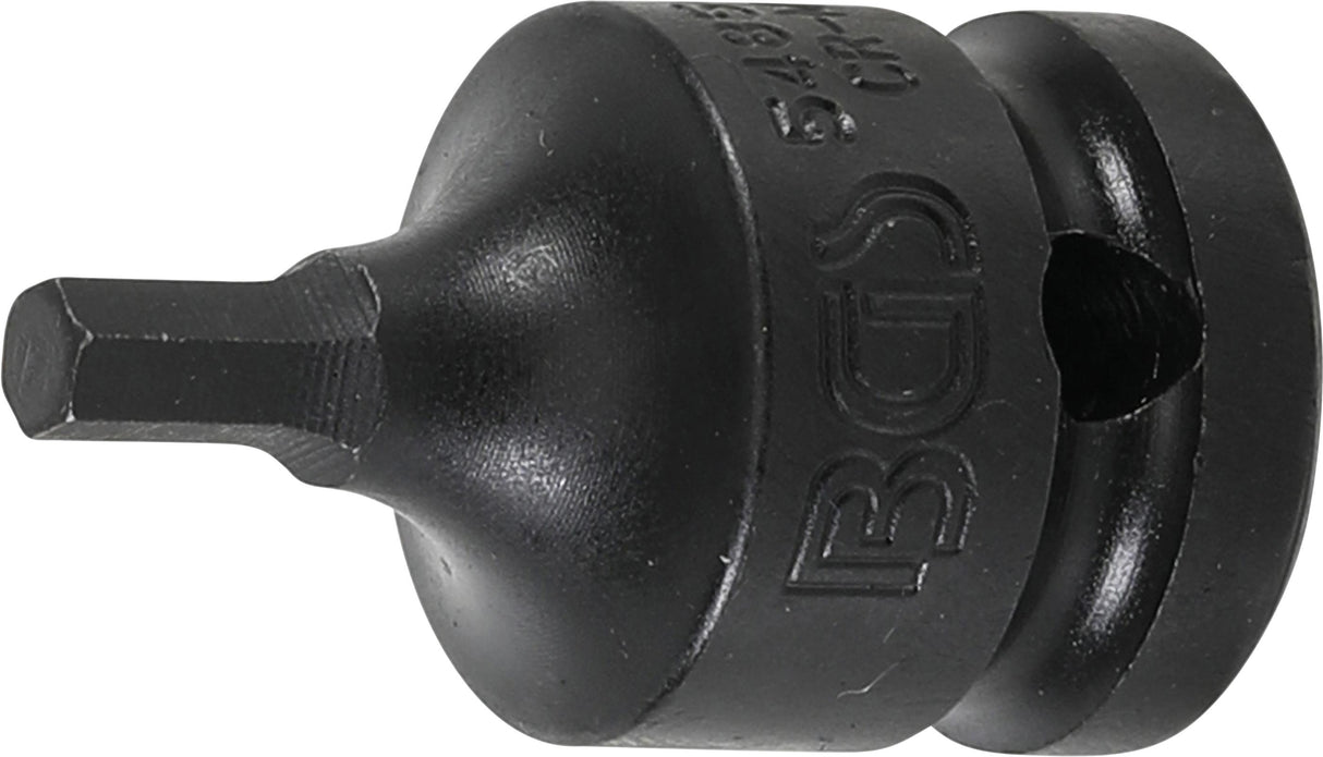 IMPACT BIT SOCKET | LENGTH 42 MM | 12.5 MM (1/2") DRIVE | INTERNAL HEXAGON 5 MM (5485-5)