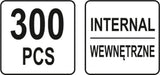 INTERNAL CIRCLIP ASSORTMENT 300PCS (YT-06881)