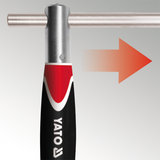 ROTARY HANDLE T TYPE ADAPTOR 8MM (YT-1565)