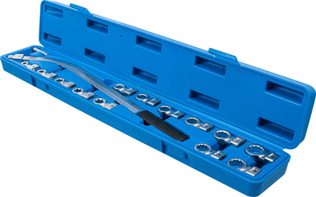 TENSIONER PULLEY WRENCH SET | 12-POINT 12 - 19 MM / E-TYPE E10 - E18 | 15 PCS. (1312)