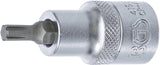 BIT SOCKET | 12.5 MM (1/2") DRIVE | SPLINE (FOR RIBE) M6 (4151)
