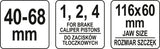 RATCHET BRAKE  PISTON TOOL (YT-06805)