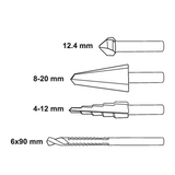 4PCS MULTI FUNCTION CUTTER SET (22640)