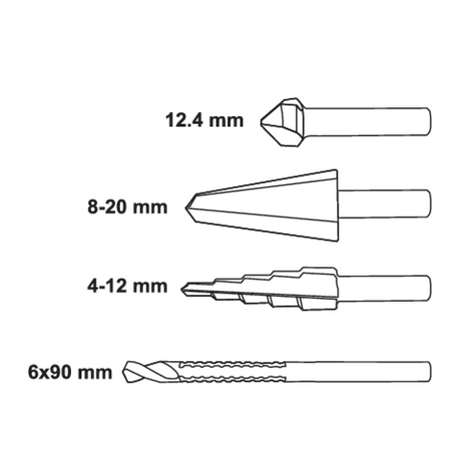 4PCS MULTI FUNCTION CUTTER SET (22640)
