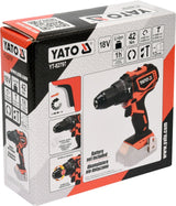IMPACT DRILL DRIVER 18V 42NM - BODY (YT-82797)
