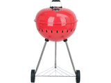 CHARCOAL BBQ, ROUNDED, 54CM RED (YG-20304)