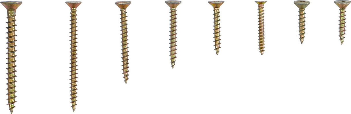 MULTI-PURPOSE SCREW SET | CROSS SLOT PZ2 | 120 PCS. (88191)