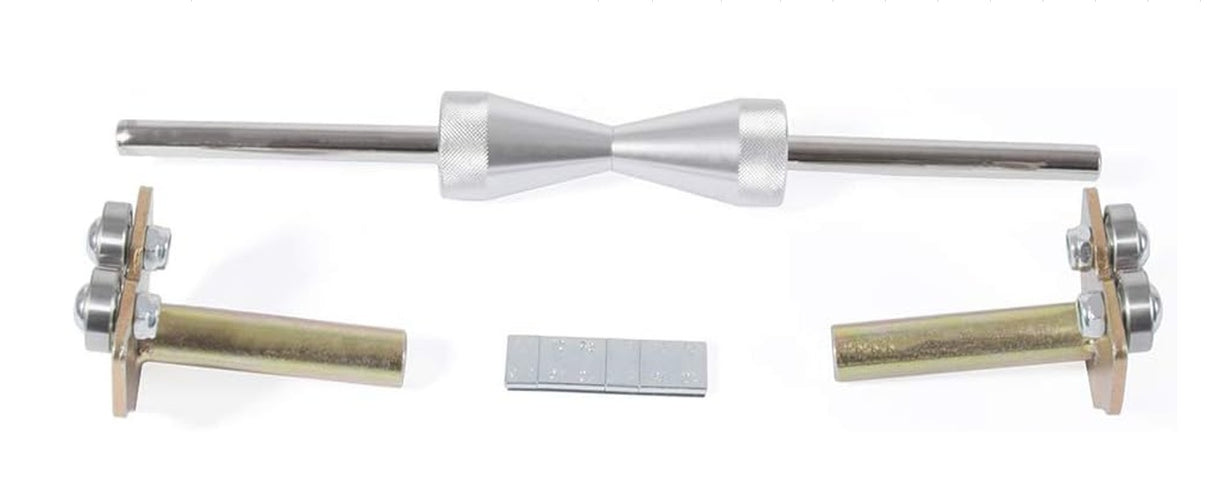 PORTABLE RIM AND TIRE BALANCING STAND | WEIGHTS | UNIVERSAL (H84501)
