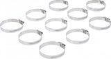 HOSE CLAMPS | STAINLESS | 50 X 70 MM | 10 PCS. (8095-50X70)