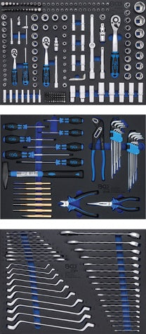 WORKSHOP TROLLEY | 7 DRAWERS | WITH 263 TOOLS (4207)