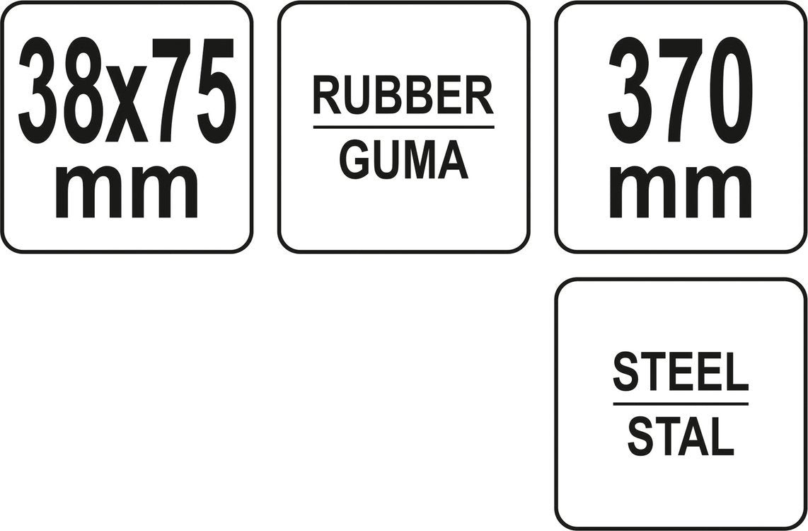 PRESSURE ROLLER WITH STEEL HANDLE TYPE J (YT-44151)