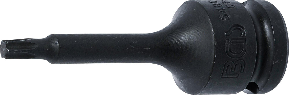 IMPACT BIT SOCKET | LENGTH 75 MM | 12.5 MM (1/2") DRIVE | T-STAR (FOR TORX) T30 (5480-T30)