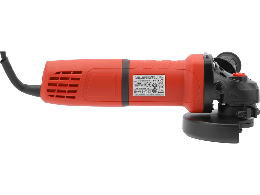 ANGLE GRINDER 125MM 720W VAR. SPEED (YT-82089)