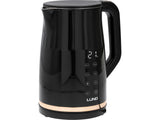 EL. KETTLE 1,7L, TEMP. CONTROL, BLACK (68218)