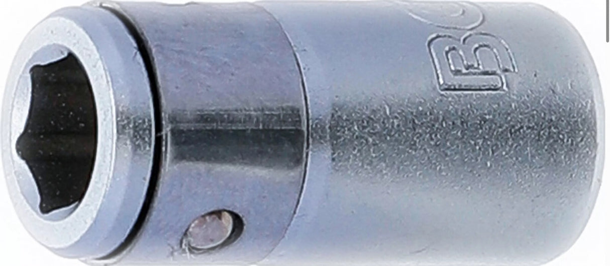 BIT ADAPTOR WITH RETAINING BALL | 6.3 MM (1/4") DRIVE | INTERNAL HEXAGON 6.3 MM (1/4") (8213)