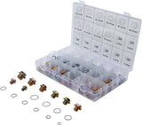 OIL DRAIN PLUG SCREWS AND ALUMINIUM SEAL RING ASSORTMENT | 534 PCS. (8119)