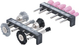 SANDER AND STEEL WIRE / PLASTIC BRUSH SET | 12 PCS. (50797)