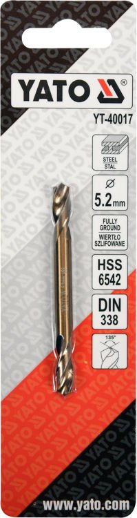 METAL DRILL BIT | HSS | DOUBLE-SIDED | 5.2 MM (YT-40017)