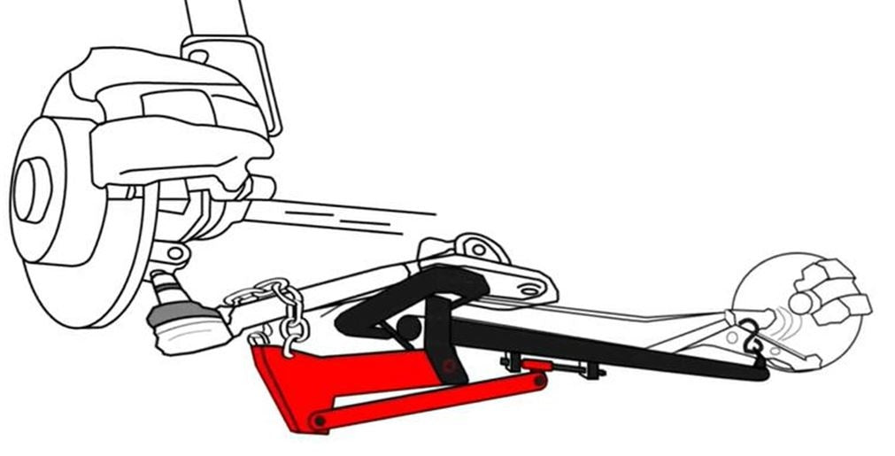 TIE ROD REMOVAL TOOL WITH CHAIN | UNIVERSAL (H9400)