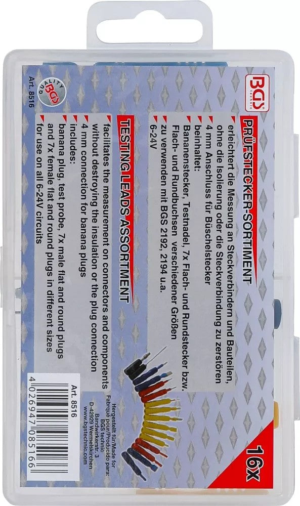 PROBE ASSORTMENT | 16 PCS. (8516)
