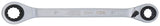 RATCHETING RING SPANNER | DOUBLE-ENDED WITH SWITCH | 4-IN-1 | 12 X 13 - 14 X 15 MM (74720)