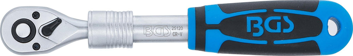 REVERSIBLE RATCHET, EXTENDABLE | 6.3 MM (1/4") | 190 - 225 MM (25120)