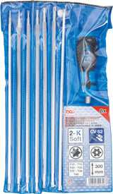 SCREWDRIVER SET WITH INTERCHANGEABLE BLADES | T-STAR (FOR TORX) / T-STAR TAMPERPROOF (FOR TORX) | 8 PCS. (2326)