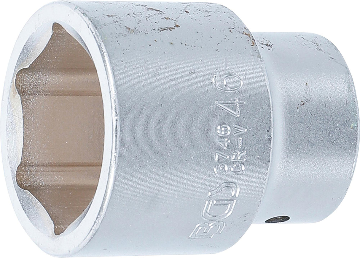 SOCKET, HEXAGON | 25 MM (1") DRIVE | 46 MM (3746)