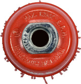 CUP BRUSH 65MM M14 NYLON RED (YT-47785)