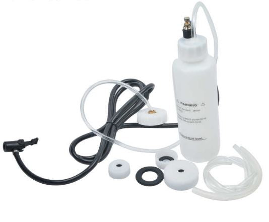 BRAKE FLUID BLEEDER TOOL PNEUMATIC | AIR FROM SPARE WHEEL (SK33881)