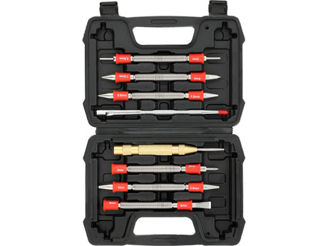 DOUBLE-ENDED SPRING LOADED PUNCH AND DEMOUNTING TOOL SET | 8 PIECES (YT-47159)