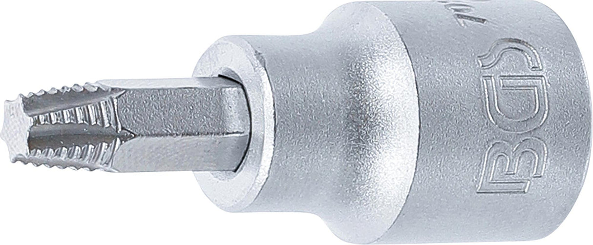 SCREW EXTRACTOR BIT SOCKET | 10 MM (3/8") DRIVE | FOR DAMAGED T-STAR (FOR TORX) T30 (7098-T30)