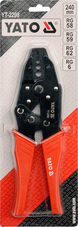 RATCHET CRIMPING PLIERS (YT-2298)