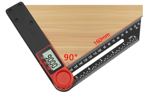 MULTIFUNCTIONAL DIGITAL DISPLAY T-SHAPED FLEXIBLE ANGLE RULER (TAR6)