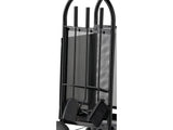 FIREWOOD STAND WITH FIREPLACE ACCESSORIES / TROLLEY UP TO 20 KG | 810 X 420 X 360 MM (33330)