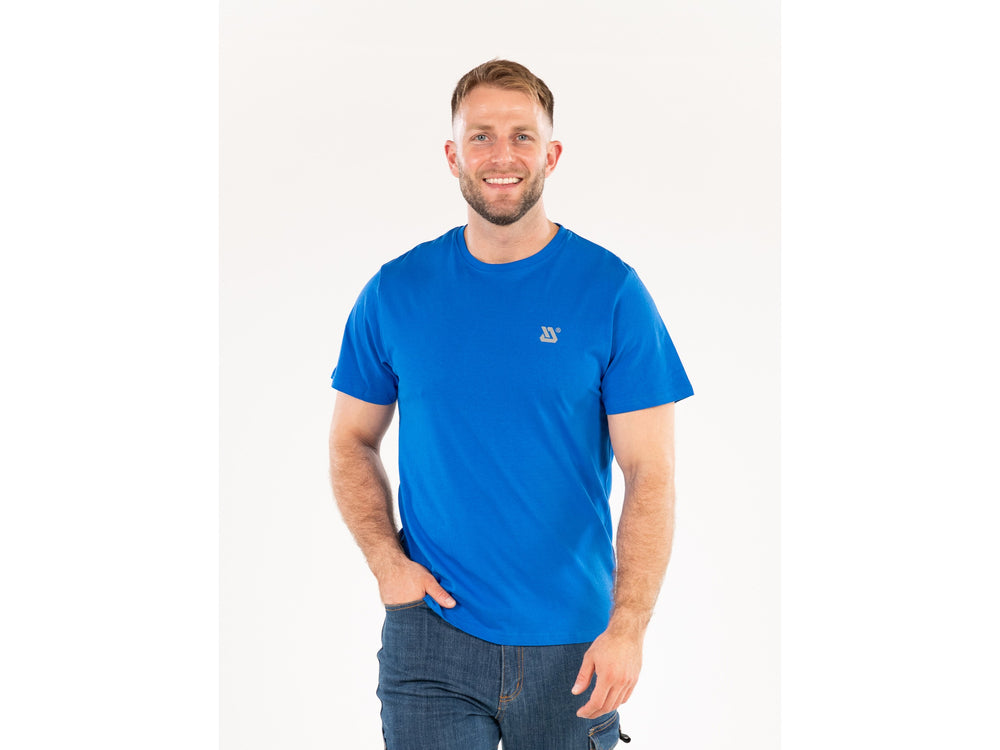T-SHIRT BASIC BLUE S. XL (YT-78497)