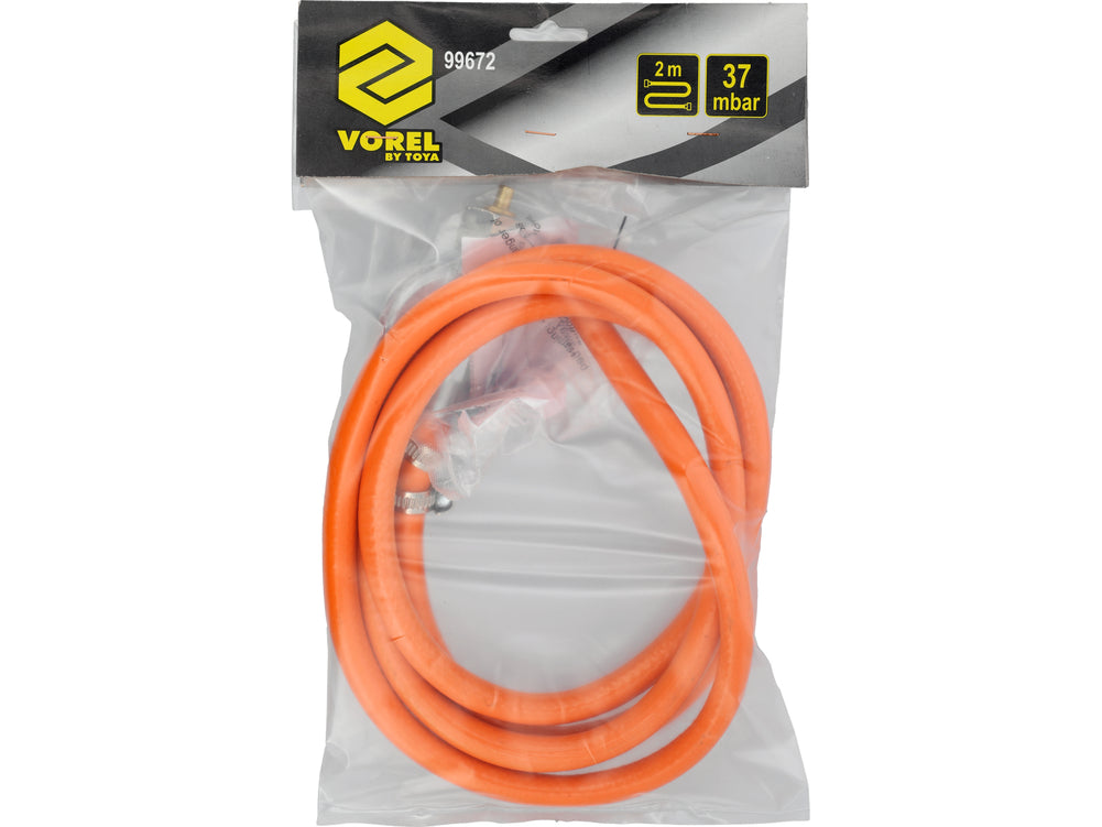 GAS REGULATOR / REDUCER WITH HOSE 2 M (99672)