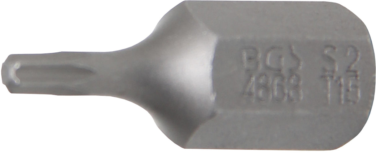 BIT | LENGTH 30 MM | 10 MM (3/8") DRIVE | T-STAR (FOR TORX) T15 (4868)