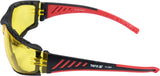 SAFETY GLASSES COMFORT+ YELLOW (YT-73621)