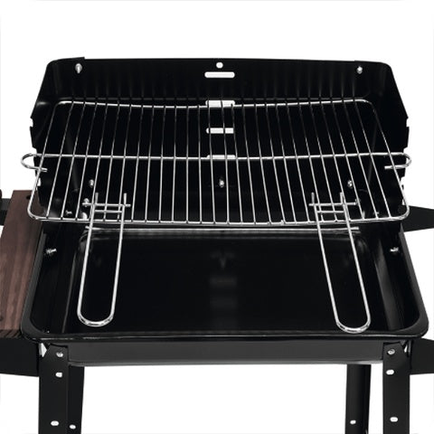 CHARCOAL GRILL W/ SHELF GRATE 48X26.5CM (99907)