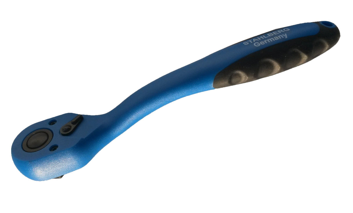 RATCHET COATED WITH RUBBER AND FIBERGLASS 1/2", 72 TEETH, "STAHLBERG" (H1401-12)