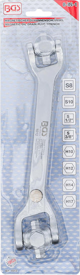 SPECIAL OIL DRAIN PLUG WRENCH "8-IN-1" (1012)