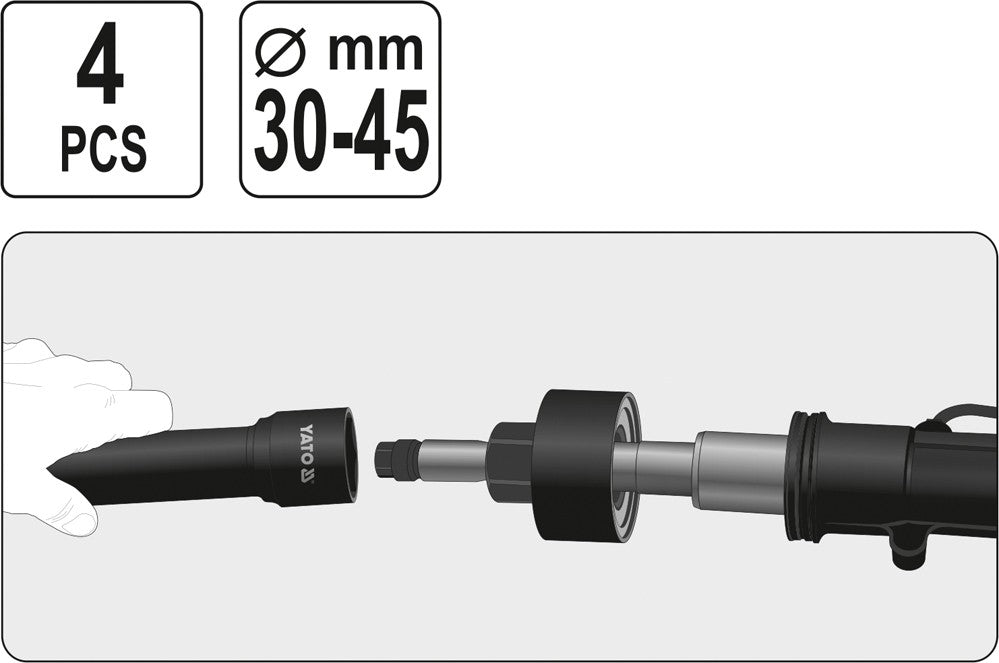 TRACK ROD END REMOVER AND INSTALLER SET (YT-06155)