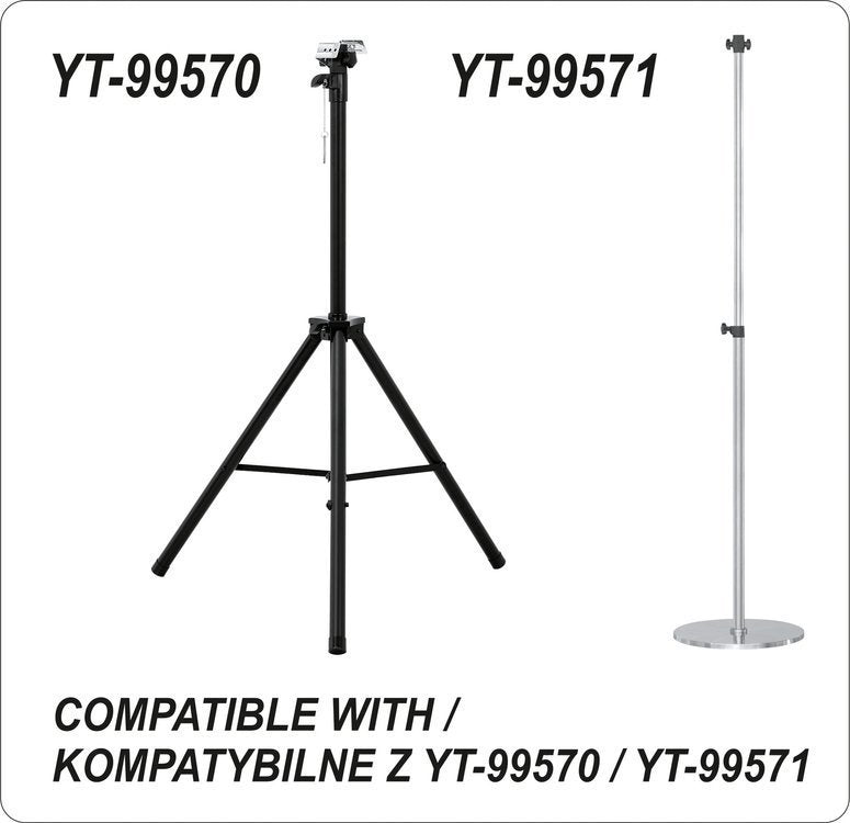 INFRARED HEATER 2000W, REMOTE CONTROL (YT-99532)