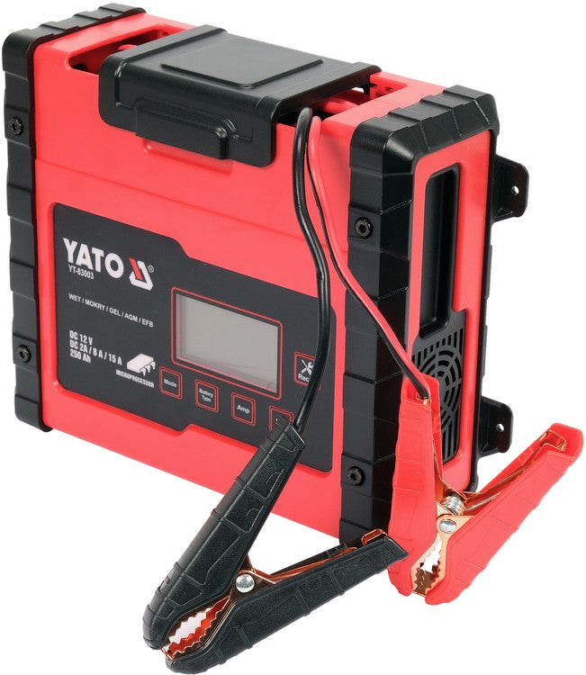 ELECTRONIC BATTERY CHARGER 12V/2A/8A/15A (YT-83003)