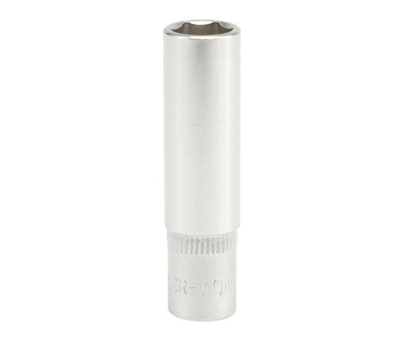 SOCKET  9MM 1/4" 6PT CV DEEP (YT-1420)
